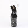 Pleaser - STARDANCE808 Sandale à bride à la cheville, Pole dance chaussures - Noir Product image